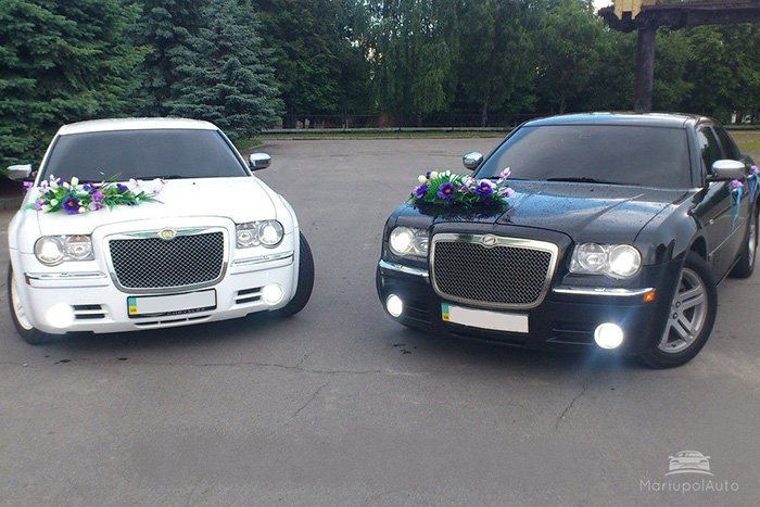 Аренда Chrysler 300C на свадьбу Мариуполь