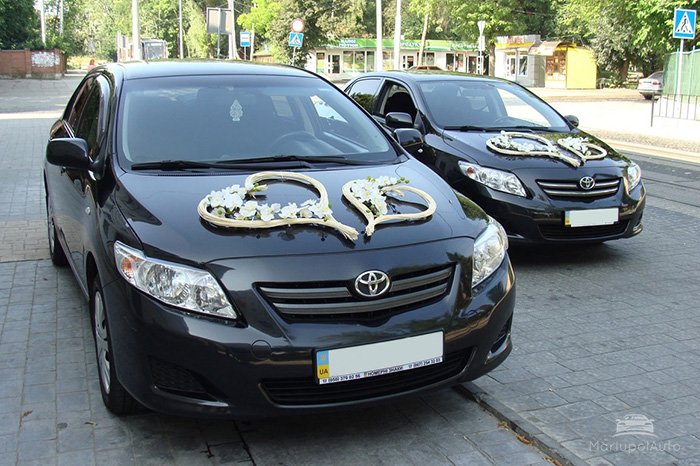 Аренда Toyota Corolla на свадьбу Мариуполь