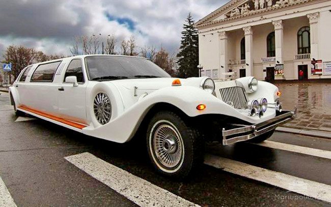 Аренда Лимузин Excalibur Phantom на свадьбу Мариуполь