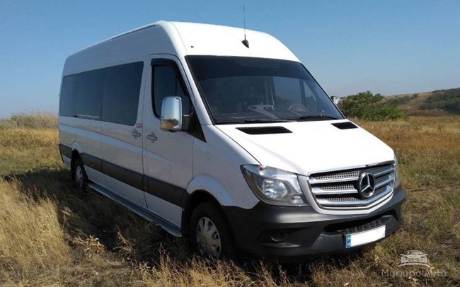 Аренда Микроавтобус Mercedes Sprinter на свадьбу Мариуполь