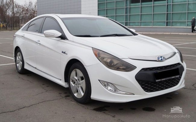 Аренда Hyundai Sonata Hybrid на свадьбу Мариуполь